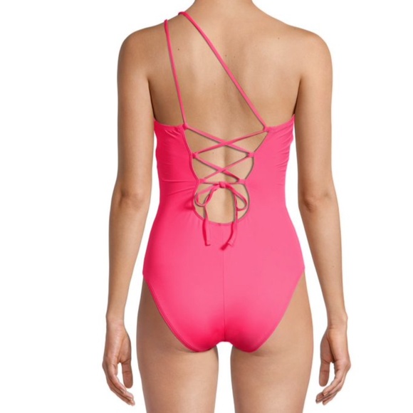 NWD La Blanca [ 8 ] Island Goddess‎ Mio One Shoulder One Piece Swimsuit - Picture 14 of 15